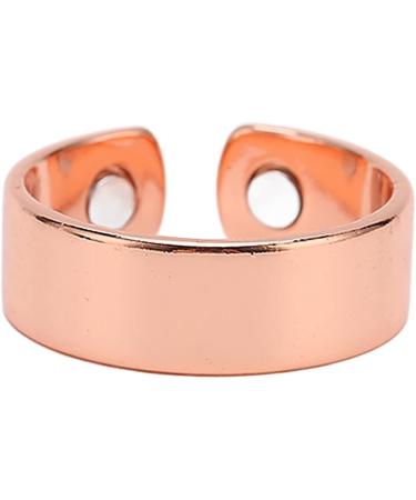 Finger Magnifying Ring for Arthritis Relief - Adjustable Health & Lymphatic Drainage Ring for Men and Women - Fatigue Relief in Elegant Rose Design - Buy Online on SooperMarket.com