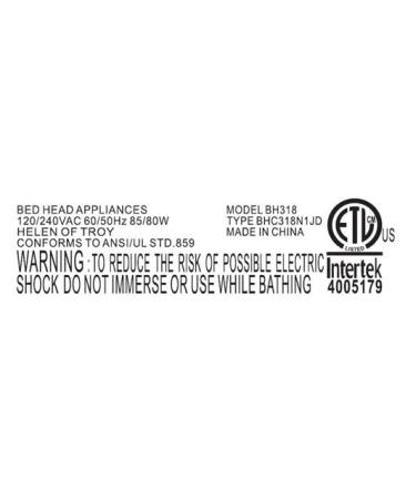 Buy Bed Head Curlipops Clamp-Free Tapered Curling Wand - Create Bouncy Curls & Shine (1 in) | International Shipping Available - Buy Online on SooperMarket.com