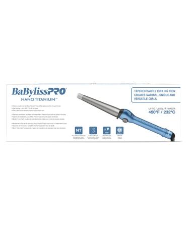 BaBylissPRO Nano Titanium Conicurl Iron 1-Inch - Professional Curling Iron - Buy Online on SooperMarket.com