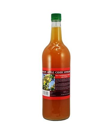 Apple Cider Vinegar with 'Mother' - 1 litre Glass Bottle
