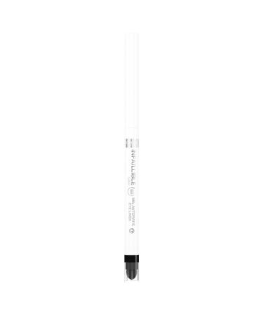 L'Or al Paris waterproof eyeliner with gel formula for an expressive eyeliner holds all day infaillible gel automatic grip meta light eyeliner polar white (white) 09 polar white 0.32 g (1 Pack)