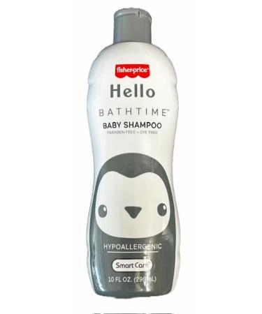 Hello Bathtime Baby Shampoo Paraben Free Dye Free Hypoallergenic Smart Care NET WT 10 Fl OZ (296 mL)