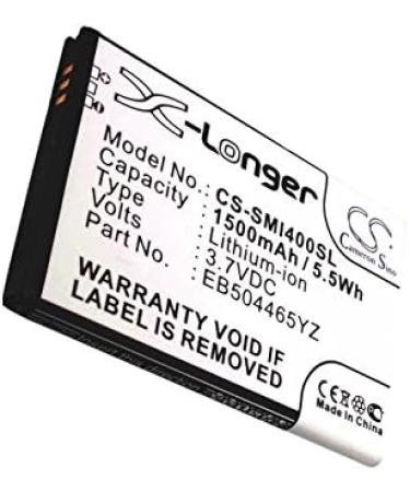 1500mAh Replacement Battery for Verizon Inspiration i520 4G LTE Mobile Hotspot - SCH-i100 SAMINTBATS5 EB504465IZ EB504465YZ (3.7V) - International Shipping Available - Buy Online on SooperMarket.com