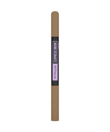 Maybelline New York Express Brow Satin Duo - Dark Blonde Pencil & Powder No. 01 | International Shipping Available - Buy Online on SooperMarket.com