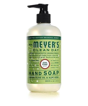 Mrs. Meyer's Clean Day Holiday Hand Soap Bundle - Peppermint, Iowa Pine, Orange Clove - 12.5 Ounces Each - Buy Online on SooperMarket.com