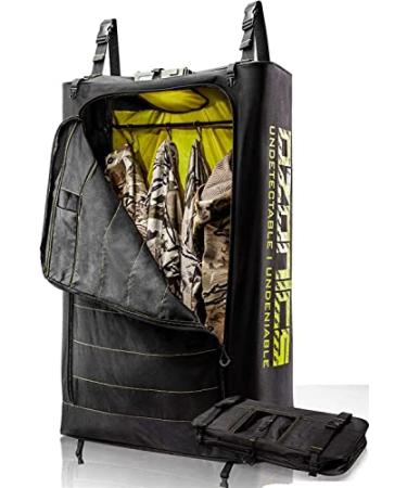 Ozonics Dri-Wash Descenting Heavy-Duty Integrated Hanging System with Durable & Quiet Dual Zippers - Black