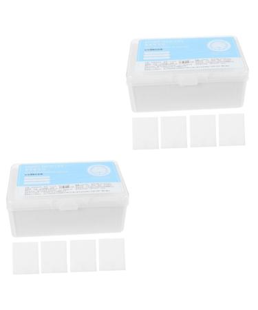 Beavorty 2160 Pcs Cosmetic Cotton Pads Makeup Remover Pads Textured Cotton Pads Makeup Cotton Pads Skin Cleansing Cotton Pads Skin Care Cotton Pads Facial Cotton Pads Face White Nail Polish