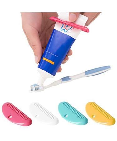 Toothpaste Clip Bagvhandbagro Multi-Functional Tube Squeezer Cleanser Toothpaste(2 PCS) Random Color