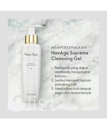 Buy Oriflame NOVAGE Bright Sublime Brightening Cleanser 200ml - International Shipping from Sweden - Buy Online on SooperMarket.com