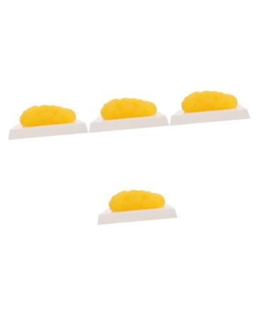 Gatuida Anatomical Fat 4pcs Fat Model Models Human Body Fat Plastic Body Fat Human Fat 1 Pound Demonstration Device Module
