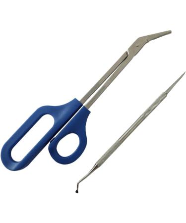FOMIYES 2 Sets Daily Life Grooming Kit Stainless Steel Limas De U as Silver Color Fingernail Files Everyday Dal for a Friend Nail Kit Manicure Kit Elder Nail Long Handle - Buy Online on SooperMarket.com