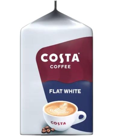 Tassimo Costa Flat White Coffee Pods 12 T-Discs (Pack of 5 Total 30 Drinks) - Buy Online on SooperMarket.com