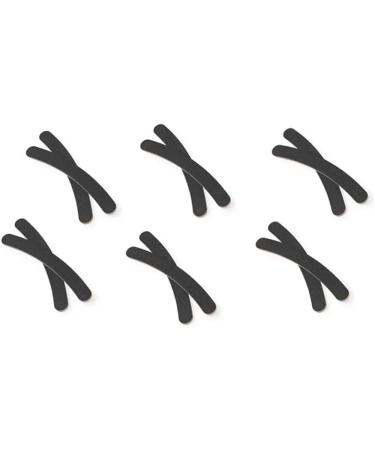Manicare 12 Curved Nail Files Boomerang Shaped For Ease Of Use Natural And Artificial Nails Double Sided Medium Grit Home Or Salon Professional Manicure And Pedicure 12 Nail Files