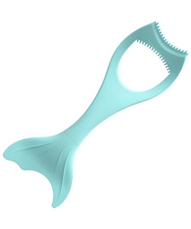 KALLORY Mascara Brush Eyeliner Pencil Stickers Mascara Shield Eye Makeup Tool Miss Multipurpose Splitter Blue