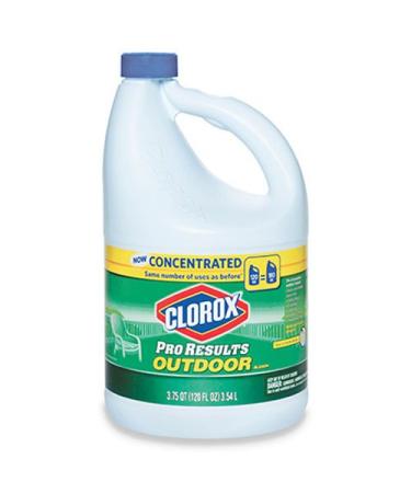Clorox Company Bleach Concentrate Solution (120 oz.) Outdoor Cleaner, 120-Ounce, 120 Fl Oz