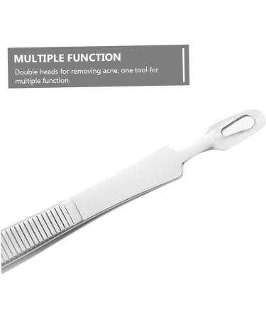 Healeved 6 Pcs Clip Curved Pimple Tweezers Clip Removal Tool Spot Tweezers Pimple Tool Stainless Steel - Buy Online on SooperMarket.com