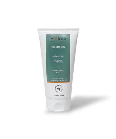 Moraz Pregnancy Body Lotion - Herbal Lotion for Women - Hydrate and Improve Skin Elasticity - Body Lotion for Women Enhanced with Jojoba Oil - 5.1 oz