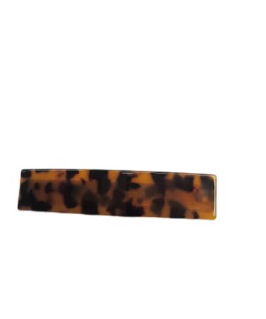 CARAVAN Hand Made Barrette Tokyo Color 3.5" Of Celluloid Acetate Material