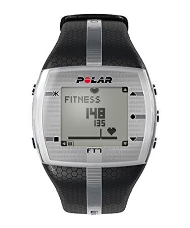 Power Systems Polar FT7 Heart Rate Monitor, Exercise Training Watch, Black/Silver (92018)