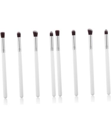 Healeved 8 Pcs Eye Make-up Brush Kit Face Brush Electric Brush Blush Brush Pencil Brush White - Buy Online on SooperMarket.com