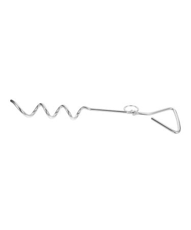 Angoily Belt 2 Pieces Stainless Steel Spring For Dog Clutch Metal Binder 42X8.5X4CMx2pcs Silverx2Pcs