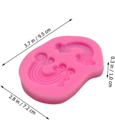 Alipis Fondant Mold Chocolate Ball Base Chocolate for Molds Rainbow Silicone Mold Chocolate Molds Soap Molds Chocolate Adult Molds DIY Chocolate Mold Cookie Mold Candy Snack Silica Gel 3D - Buy Online on SooperMarket.com