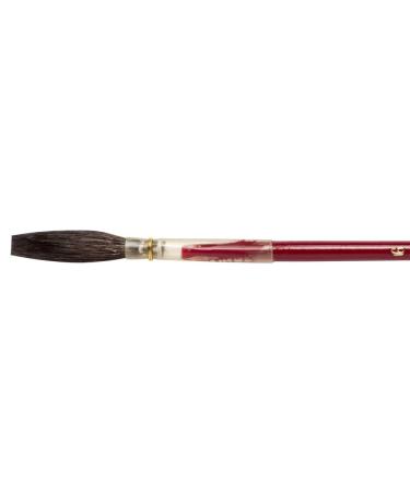 Andrew Mack Brown Kazan Squirrel Hair Lettering Quill Series 179L Size 6