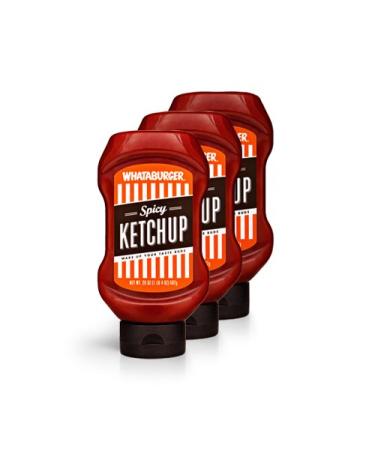 Whataburger Spicy Ketchup - (3 pack/20oz)