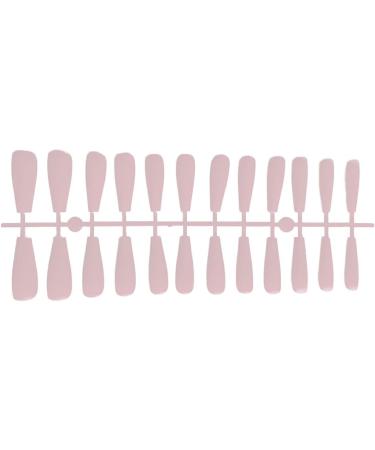 Dajidafu 1 Set French Tip Press on Nails Tips Matte Adhesive Tabs Full Cover Frosted Solid Colors Fingernails Art Decals Gifts Type 4 - Buy Online on SooperMarket.com