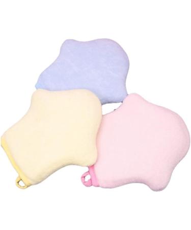 Kisangel 4pcs Loofah Sponge Mittens - Soft Bath Scrubber & Shower Body Sponges for Exfoliating Cleanser - Buy Online on SooperMarket.com