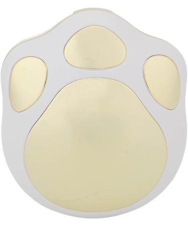 Contact lens case contact lens container plastic material convenient practical safe protection mirror appearance for individual use Gold - Buy Online on SooperMarket.com
