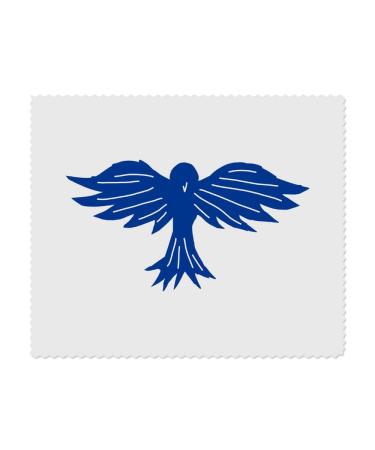 2 x 'Bird in Flight' Microfiber Lens/Eyeglass Cleaning Cloths (LC00020653)