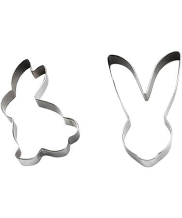 IMIKEYA 12 Pcs Cake Stencil Easter Cake Mold Metal Bunny Mold Easter Molds for Chocolate Metal Dies Fondant Mold DIY Baking Molds Stainless Steel Molds DIY Cake Mold Biscuit Mold Fudge Silverx3pcs mediumx3pcs - Buy Online on SooperMarket.com