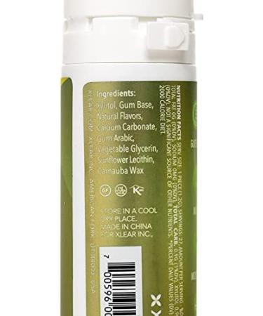 Xlear Spry Green Tea Sugar-Free Chewing Gum - 27 Pieces - Fresh Breath & Oral Health - Buy Online on SooperMarket.com
