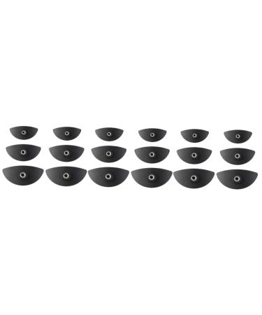 Beavorty 18 Pcs Eyeshadow Eye Shadow Seal Make up Kit Eye Shadow Tool Applicator Die Crease