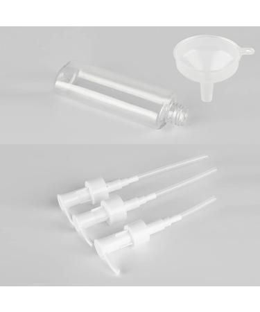 Buy Tianzd 12-Pack 50ml Clear Plastic Pump Dispenser Bottles for Lotions Gels & Creams - Ideal for Travel & Cosmetics - Buy Online on SooperMarket.com