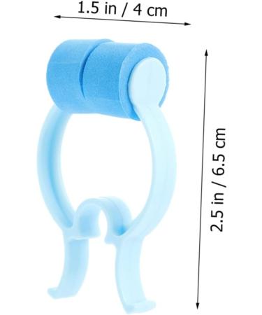 Healeved 36 Pcs Nose Correction Clip Set - Plastic Nasal Clips for Nosebleed Stoppage and Breathing Support - Sky-blue (3pcs) - 6.5x4cm (3pcs) - Buy Online on SooperMarket.com
