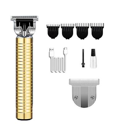 Electric Pro for T- Cordless Trimmer Wireless Portable Hair Clipper Set-Gold