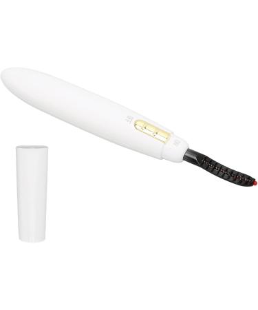 Verdant Touch Electric Eye Lashes Curler Heated Eyelash Curler Battery-Powered Electric Eye Lashes Curler Quick Heating Long Lasting Rechargeable White - Buy Online on SooperMarket.com