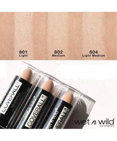 Wet n Wild Coverall Cover Stick Light 0.18oz - Concealer Makeup for Flawless Coverage - Buy Online on SooperMarket.com