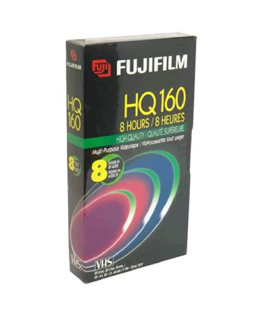 Fuji 23021161 Standard Grade VHS Video Tape (8 Hrs.)