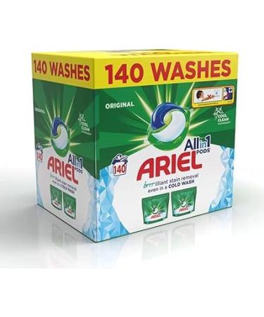Ariel Pods 140 Wash 3.72kg By Shop4Less