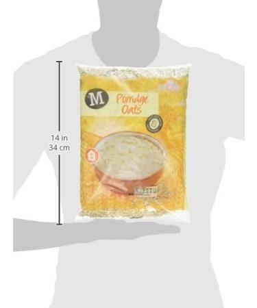 Morrisons Porridge Oats 1kg - Premium Quality Breakfast Essential | Buy Online - Buy Online on SooperMarket.com