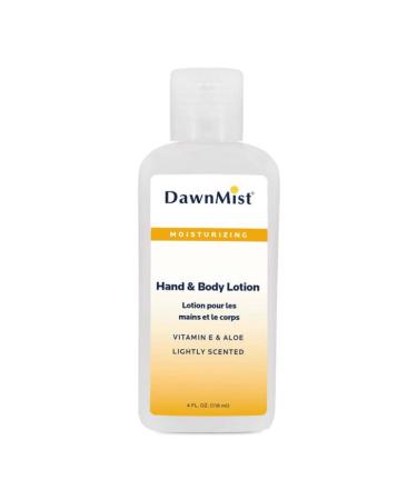 Dukal DUK HL3343 Dawnmist Hand & Body Lotion Flip Top Cap 4 OZ (Pack of 96)