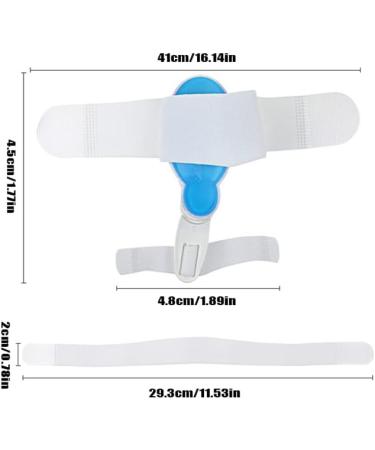 Bunion Corrector - Orthopedic Toe Straightener for Bunion Relief, Adjustable with Silicone Pad - Blue, Men and Women - Buy Online on SooperMarket.com