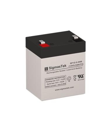 SW1245-F2 12 Volt 5.5 AmpH SLA Replacement Battery with F2 Terminal