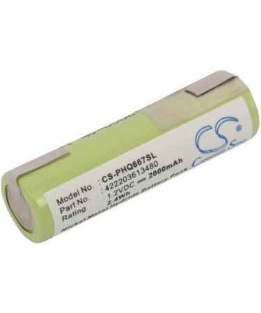 Battery Replacement for Remington R-5130 R-600 R-6130 R-650s R-7130 R842 R845 R846 R850 R851 R856 R860 R870 R875 R890 R-9100 R-9170 R-9190 R-9200 - High-Quality & Long-Lasting - Buy Online on SooperMarket.com
