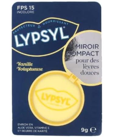 Lypsyl Compact Mirror Vanilla Lip Balm with SPF 15 - 9g | Soft Lips Protection - Buy Online on SooperMarket.com