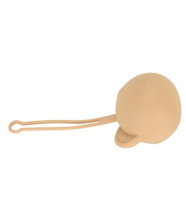 Buy Dishwasher Safe Silicone Pacifier Holder Case - Cute & Portable for Stroller (Brown) | Best International Shipping - Buy Online on SooperMarket.com