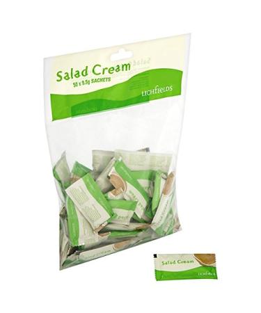 Lichfields Salad Cream 50 x 9.5g Sachets